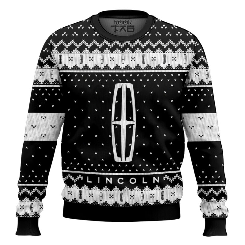 Hooktab Lincoln Ugly Christmas Sweater