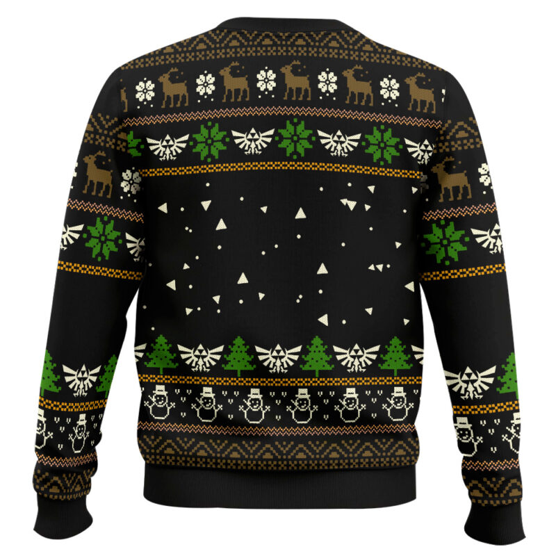 Hooktab Link Abbey Road The Legend Of Zelda Ugly Christmas Sweater Hooktab Link Abbey Road The Legend Of Zelda Ugly Christmas Sweater