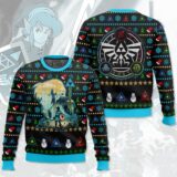 Hooktab Link Hylian Crest The Legend Of Zelda Ugly Christmas Sweater
