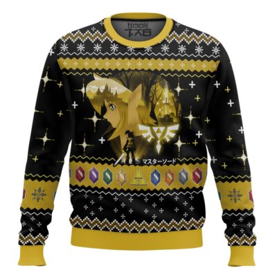 Hooktab Link The Legend Of Zelda Ugly Christmas Sweater