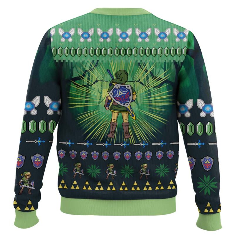 Hooktab Link The Lgend Of Zelda Ugly Christmas Sweater Hooktab Link The Lgend Of Zelda Ugly Christmas Sweater