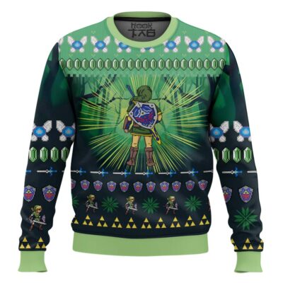 Hooktab Link The Lgend Of Zelda Ugly Christmas Sweater