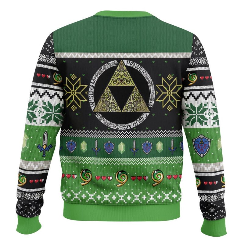 Hooktab Link The True Hero Legend Of Zelda Ugly Christmas Sweater Hooktab Link The True Hero Legend Of Zelda Ugly Christmas Sweater