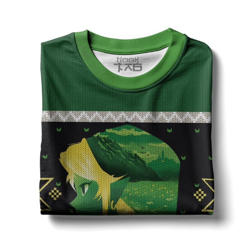 Hooktab Link The True Hero Legend Of Zelda Ugly Christmas Sweater Hooktab Link The True Hero Legend Of Zelda Ugly Christmas Sweater
