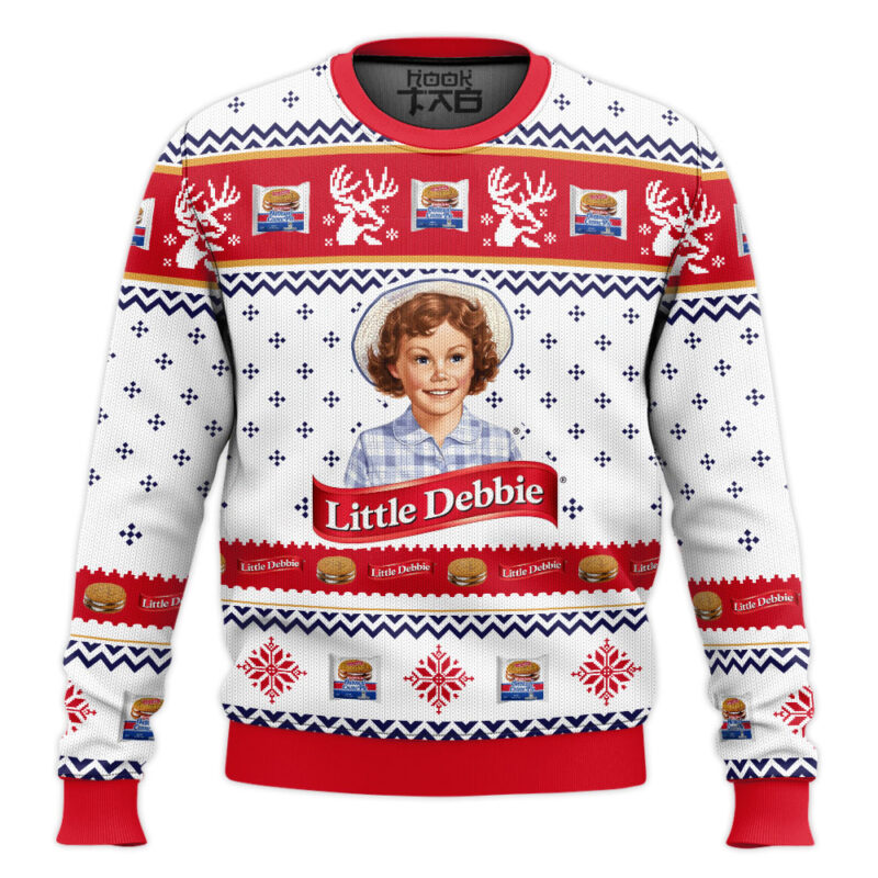 Hooktab Little Debbie Ugly Christmas Sweater