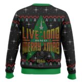 Hooktab Live Long And Merry Xmas 1966 Star Trek Ugly Christmas Sweater