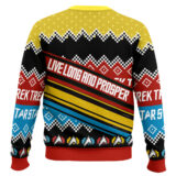 Hooktab Live Long And Prosper Star Trek Ugly Christmas Sweater