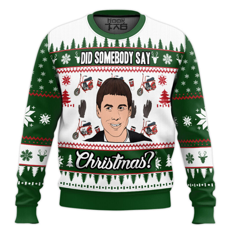 Hooktab Lloyd Christmas Dumb And Dumber Ugly Christmas Sweater