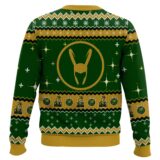 Hooktab Loki Laufeyson Marvel Ugly Christmas Sweater