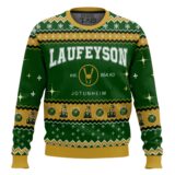 Hooktab Loki Laufeyson Marvel Ugly Christmas Sweater