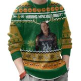 Hooktab Loki Making Mischief Bright Marvel Ugly Christmas Sweater