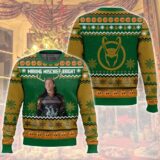 Hooktab Loki Making Mischief Bright Marvel Ugly Christmas Sweater