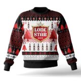 Hooktab Lone Star Brews Ugly Christmas Sweater