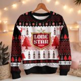 Hooktab Lone Star Brews Ugly Christmas Sweater
