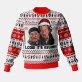 Hooktab Look! It’s Kevin Home Alone Ugly Christmas Sweater