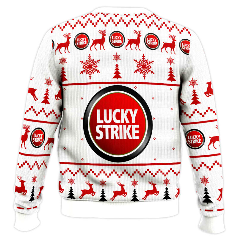 Hooktab Lucky Strike Ugly Christmas Sweater Hooktab Lucky Strike Ugly Christmas Sweater