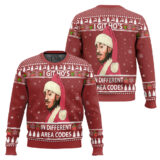 Hooktab Ludacris I Got Ho’s In Different Area Codes Ugly Christmas Sweater