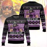 Hooktab Macho Man Cream Of The Crop WWE Ugly Christmas Sweater