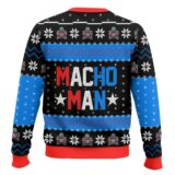 Hooktab Macho Man Macho Merica WWE Ugly Christmas Sweater