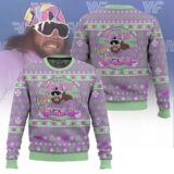 Hooktab Macho Man The Cream Will Rises To The Top WWE Ugly Christmas Sweater