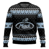 Hooktab Mack Truck Ugly Christmas Sweater