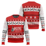 Hooktab Madrí Excepcional Ugly Christmas Sweater