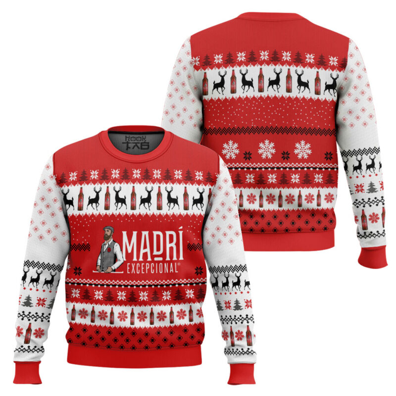 Hooktab Madrí Excepcional Ugly Christmas Sweater Hooktab Madrí Excepcional Ugly Christmas Sweater