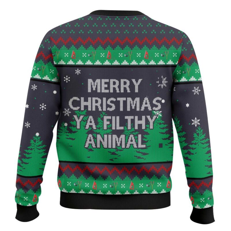 Hooktab Make Your Family Disappear Home Alone Ugly Christmas Sweater Hooktab Make Your Family Disappear Home Alone Ugly Christmas Sweater