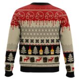 Hooktab Maker’s Mark Bourbon Whisky Ugly Christmas Sweater