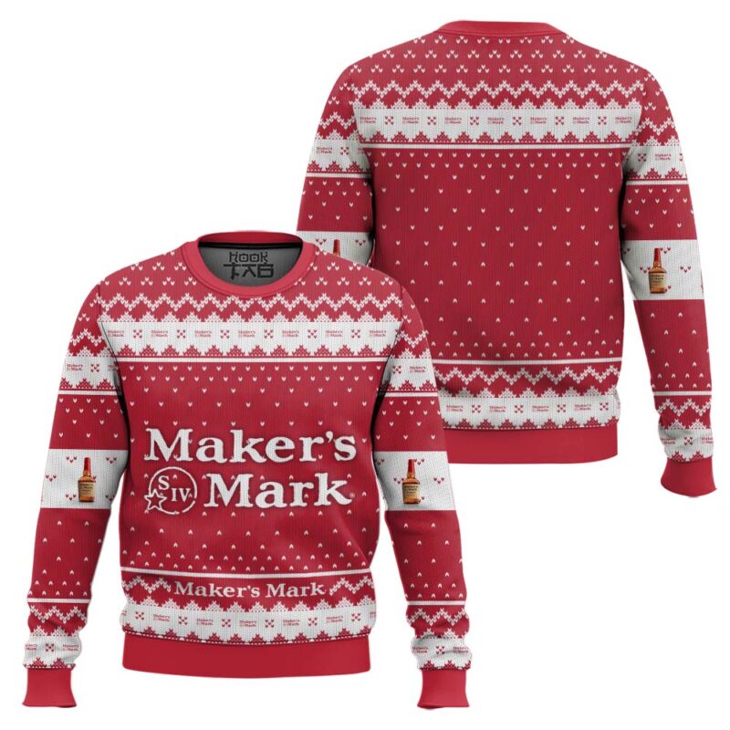 Hooktab Maker's Mark Ugly Christmas Sweater Hooktab Maker's Mark Ugly Christmas Sweater