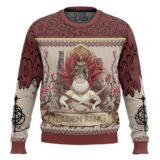 Hooktab Malenia Blade Of Maquella Elden Ring Ugly Christmas Sweater