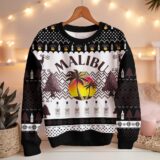Hooktab Malibu Coconut Rum Ugly Christmas Sweater