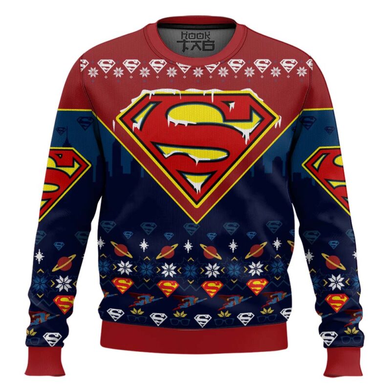 Hooktab Man Of Festivities Ugly Christmas Sweater