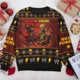 Hooktab Mancho Hogan WWE Ugly Christmas Sweater