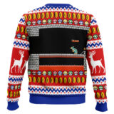 Hooktab Mario Bros Bowser's Castle Ugly Christmas Sweater