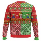 Hooktab Mario Bros Rescue Princess Peach Ugly Christmas Sweater