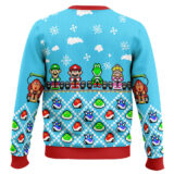 Hooktab Mario Kart Super Mario Bros Ugly Christmas Sweater