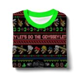 Hooktab Mario Let's Do The Odyssey, Ugly Christmas Sweater