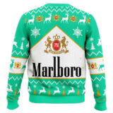 Hooktab Marlboro Menthol Ugly Christmas Sweater