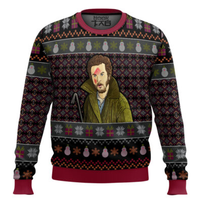 Hooktab Marv Murchins Home Alone Ugly Christmas Sweater