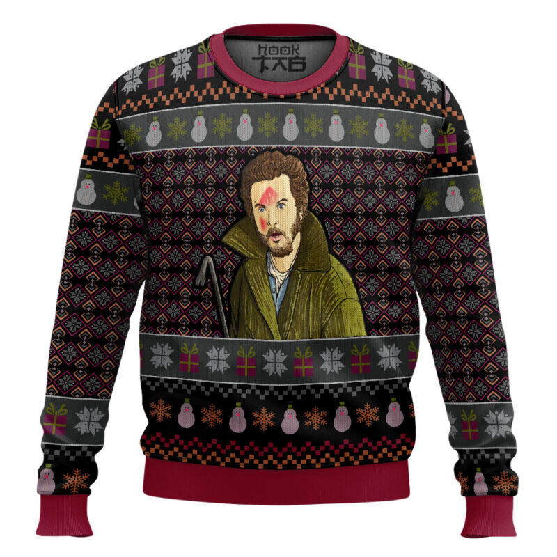 Hooktab Marv Murchins Home Alone Ugly Christmas Sweater