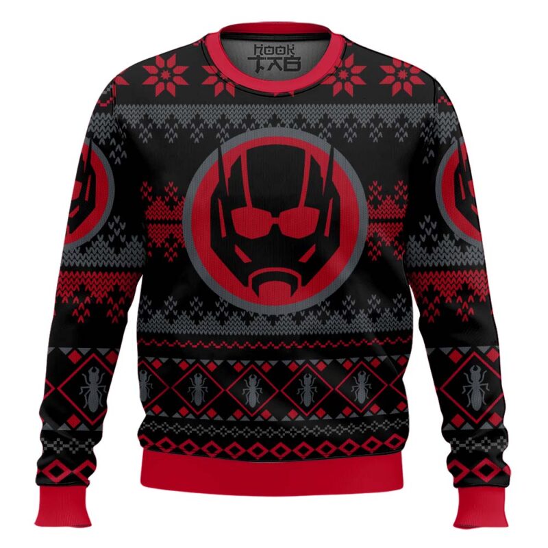 Hooktab Marvel Ant-man Ugly Christmas Sweater