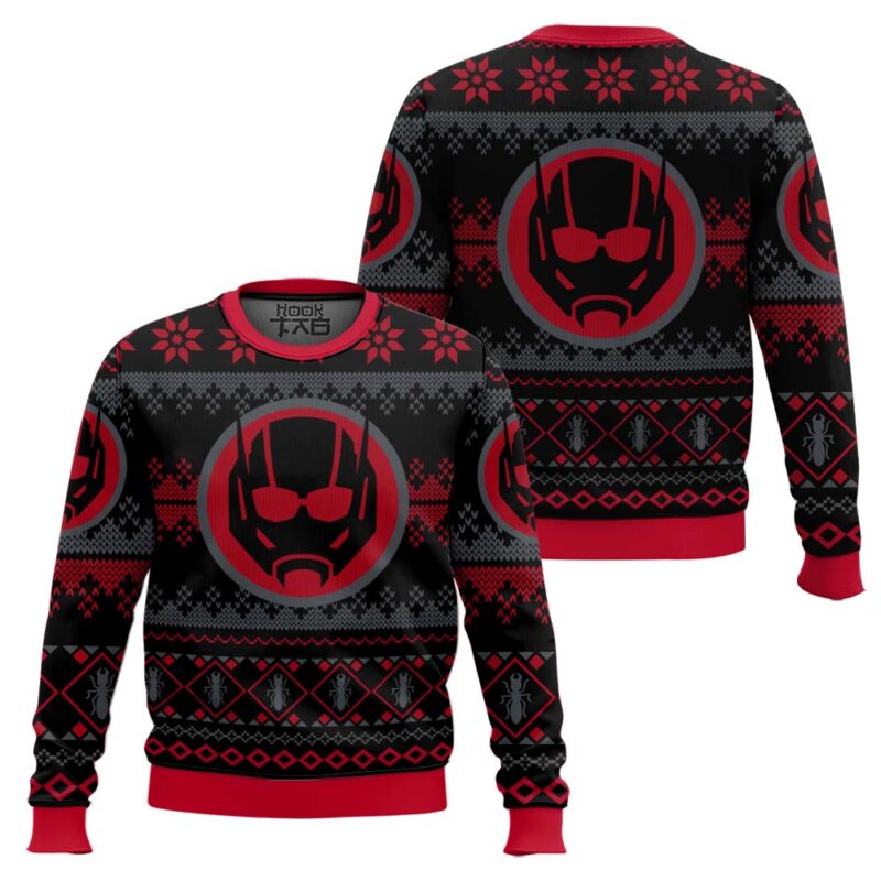 Hooktab Marvel Ant-man Ugly Christmas Sweater Hooktab Marvel Ant-man Ugly Christmas Sweater
