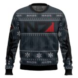 Hooktab Mass Effect N7 Ugly Christmas Sweater
