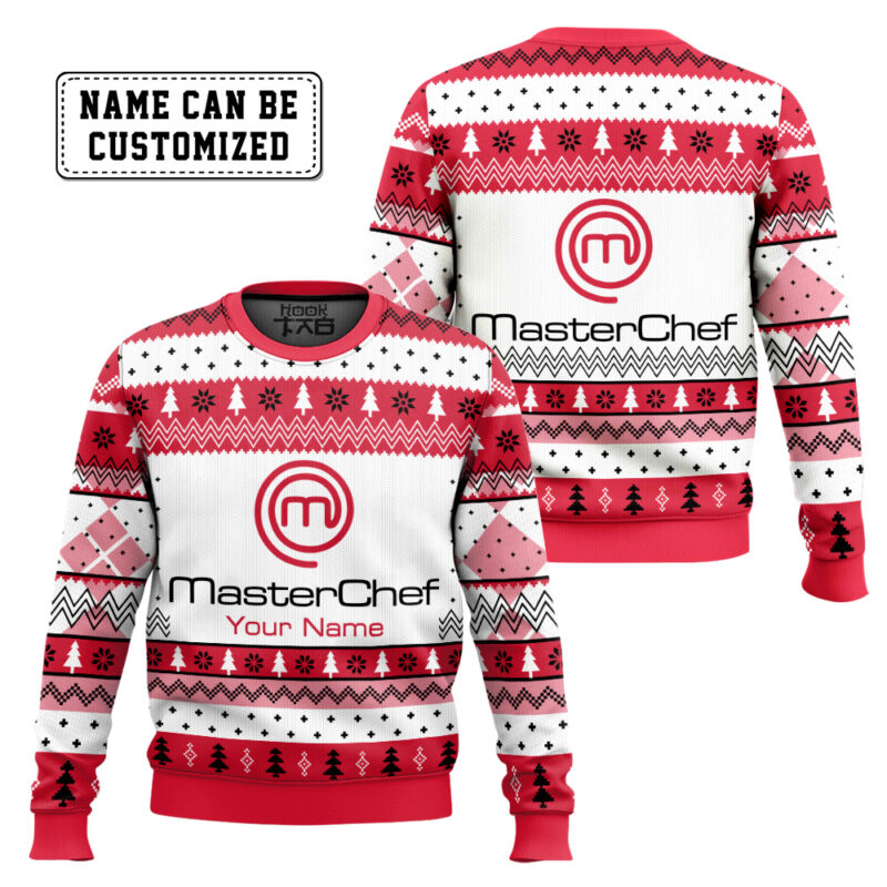 Hooktab MasterChef Ugly Christmas Sweater Hooktab MasterChef Ugly Christmas Sweater