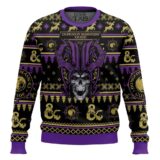 Hooktab Master's Guide Dungeons & Dragons Ugly Christmas Sweater