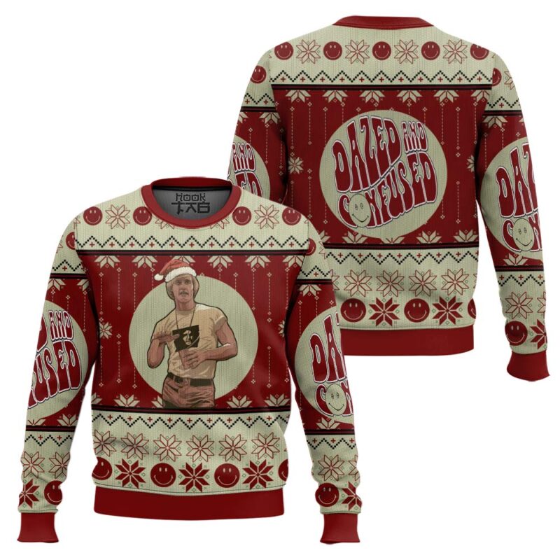 Hooktab Matthew Dazed And Confused Ugly Christmas Sweater Hooktab Matthew Dazed And Confused Ugly Christmas Sweater
