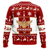 Hooktab Maverick Tobacco Ugly Christmas Sweater
