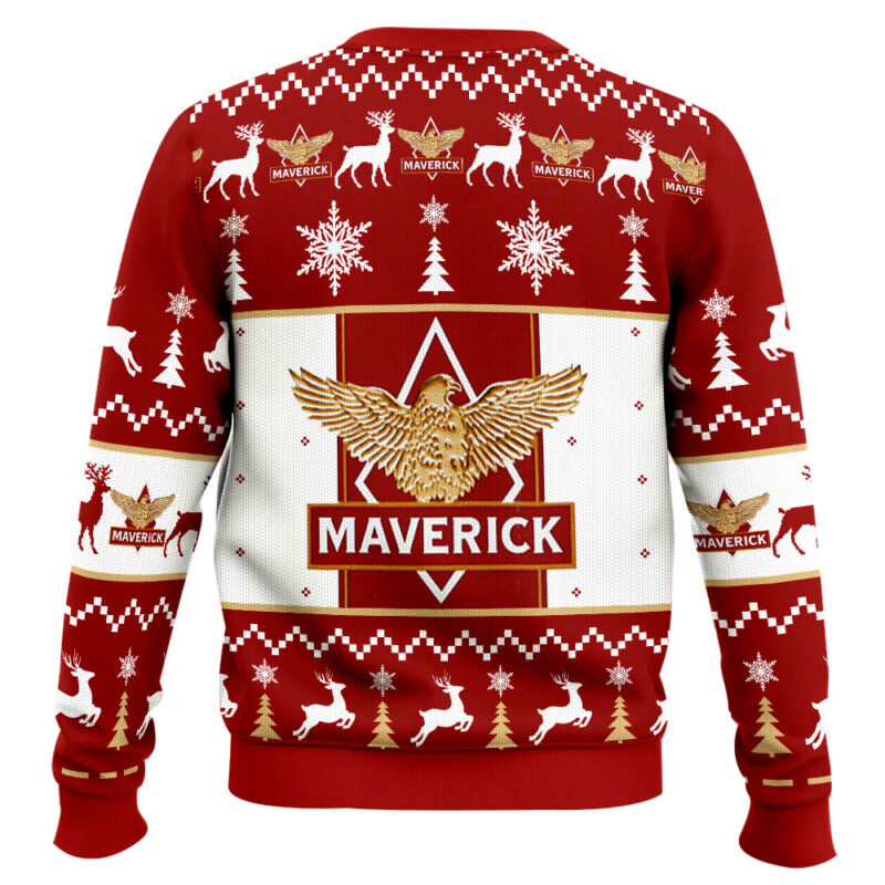 Hooktab Maverick Tobacco Ugly Christmas Sweater Hooktab Maverick Tobacco Ugly Christmas Sweater