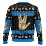 Hooktab May The Force Be With You Star Trek Ugly Christmas Sweater